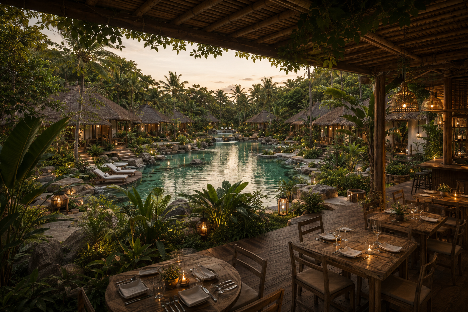 ANODDA Village — future eco-luxury villas among the coconut groves