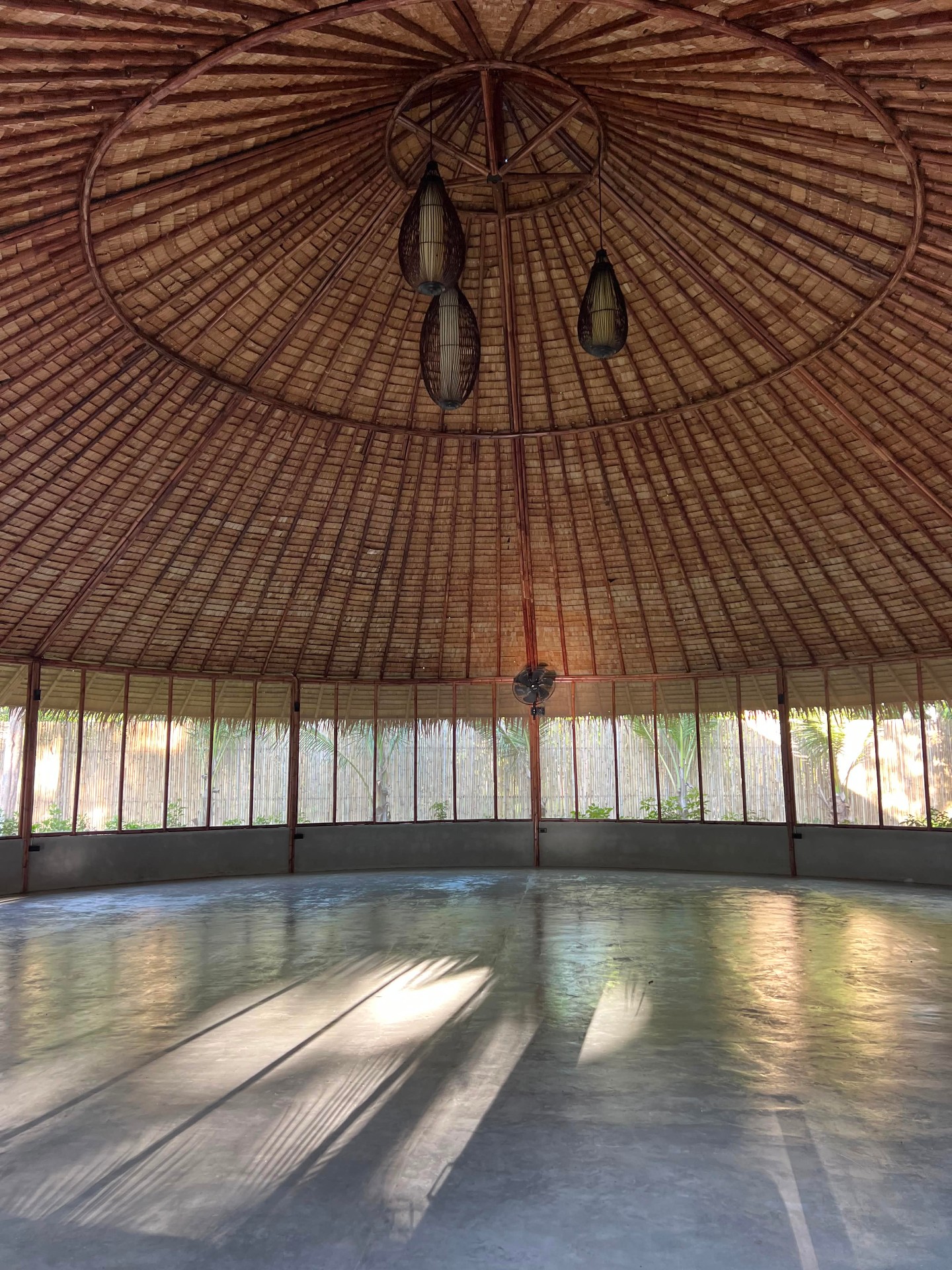 First light in the shala